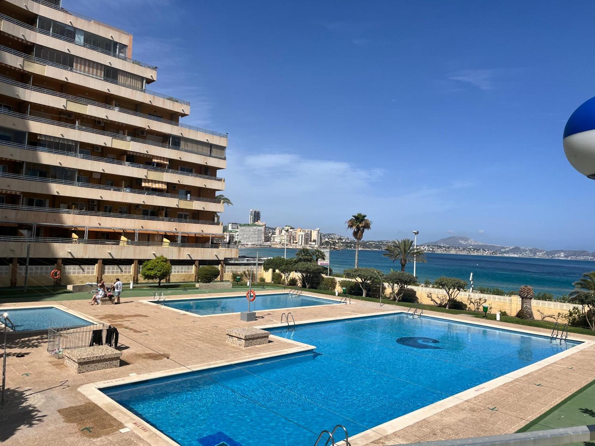 Calpe Apartamento Lujoso 30M De La Playa A Estrenar Wifi Aire Piscina Exteriör bild